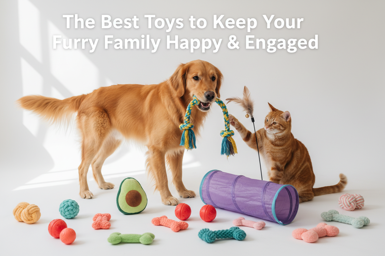 The Ultimate Guide to Pet Toys: Keep Your Furry Friend Happy, Active & Mentally Stimulated