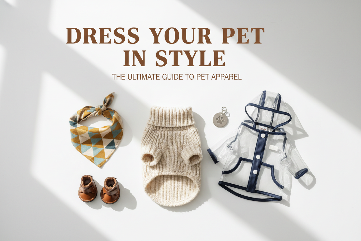 The Ultimate Guide to Pet Apparel: Style, Comfort & Function for Your Furry Friend