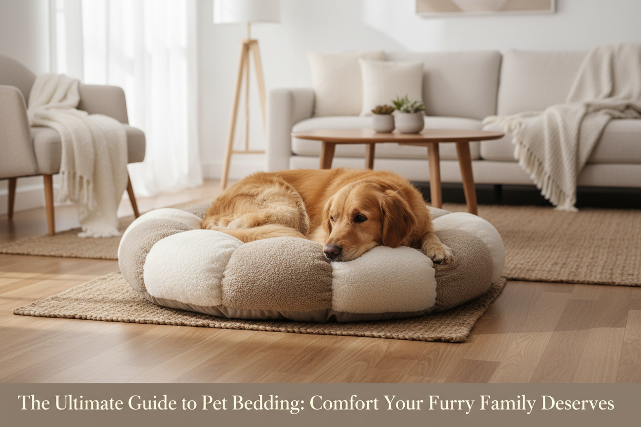 The Ultimate Guide to Pet Bedding: How to Choose the Perfect Bed for Your Pet