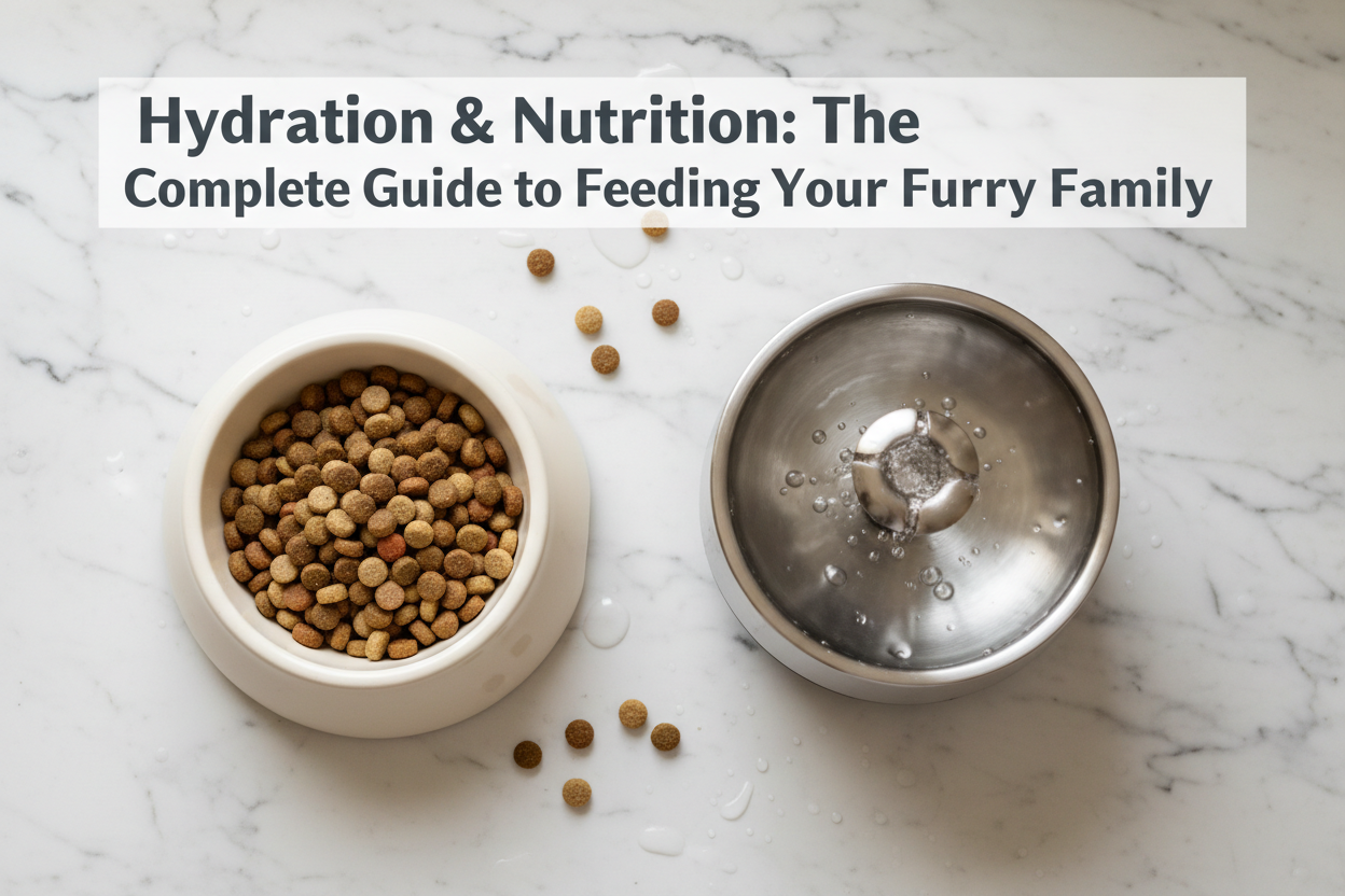 The Ultimate Guide to Pet Feeding & Drinking: Bowls, Fountains & Healthy Habits