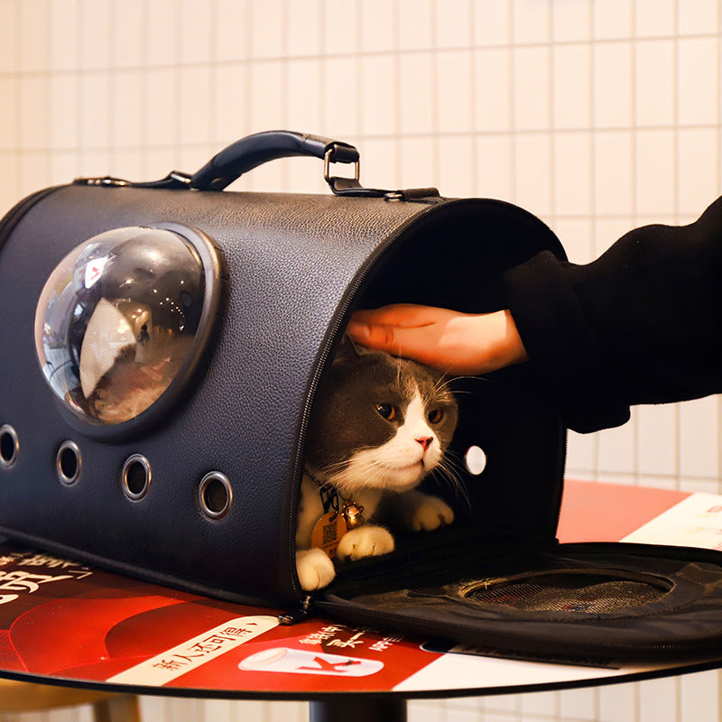 Cat Bag Space Capsule To Go Out