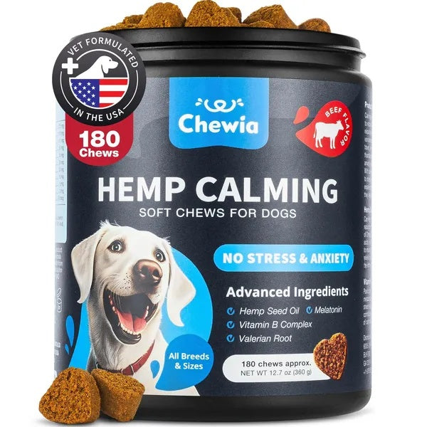 Hemp Calming Chews For Dogs