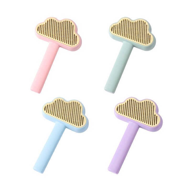 Self-Clean Pet Grooming Comb