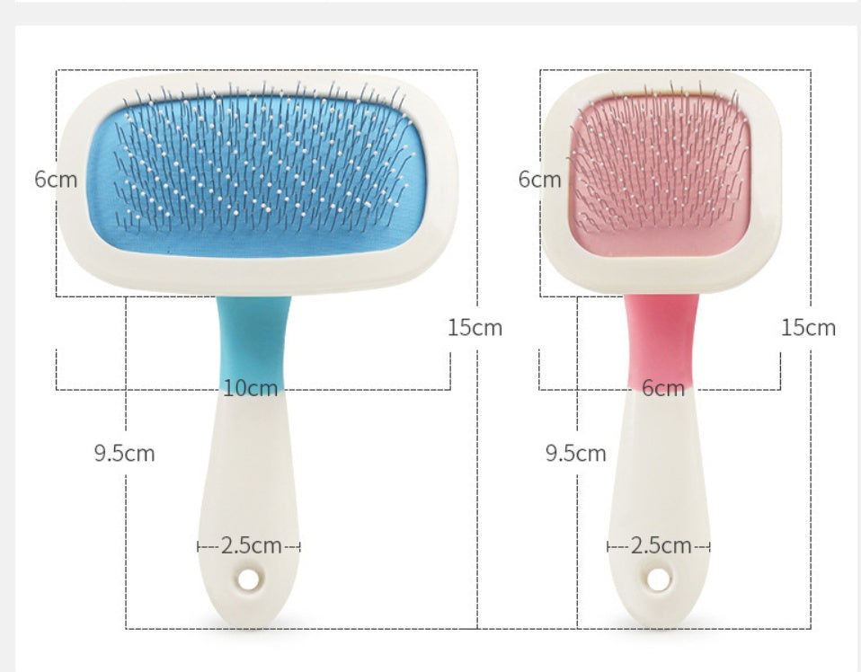 Single Layer Round Head Pet Comb Cat Comb Revolving Comb