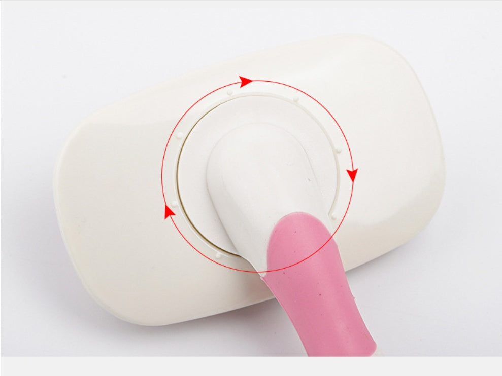 Single Layer Round Head Pet Comb Cat Comb Revolving Comb