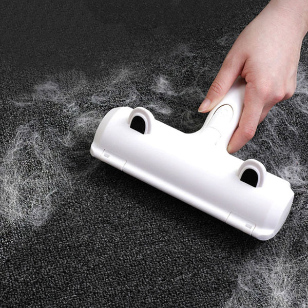 Reusable Pet Hair Remover Roller – Dog & Cat Fur Lint Roller for Couch, Sofa, Carpet, Bed & Car - furryfams.com