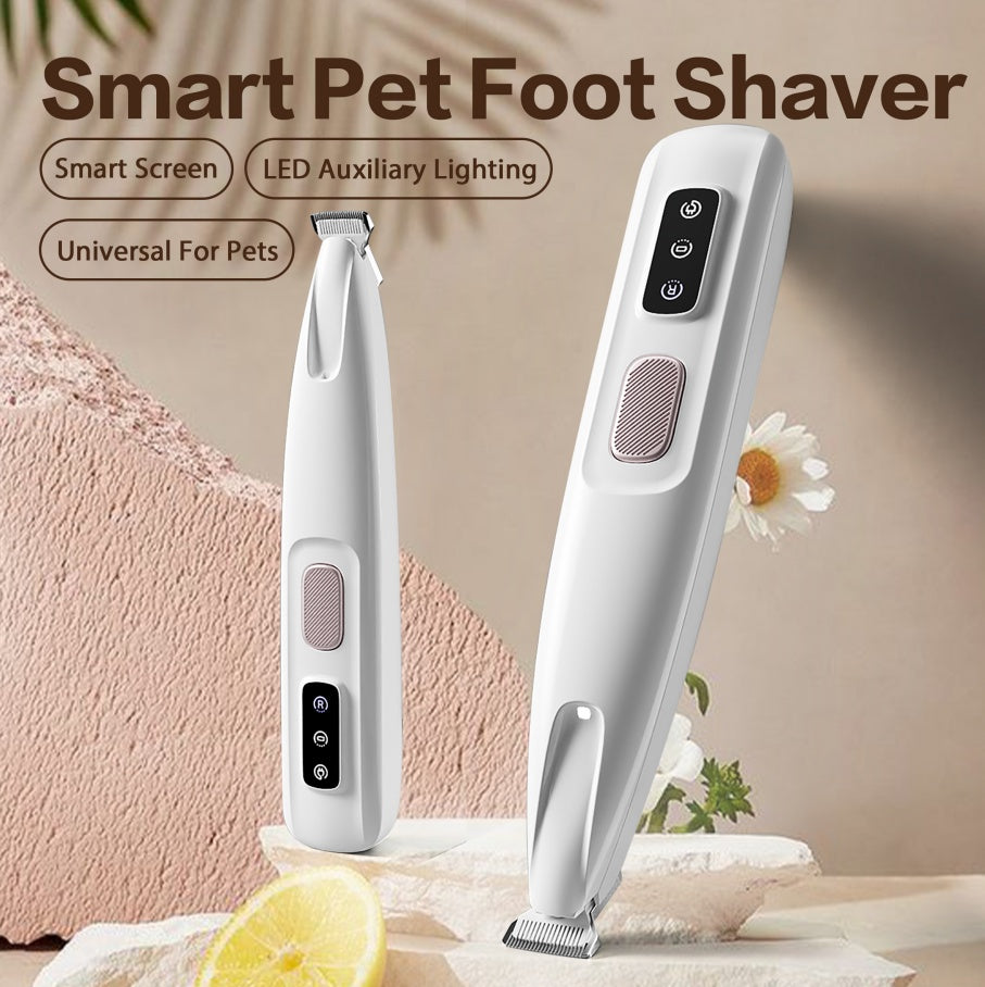 New Pet Paw Trimmer, Rechargeable Quiet Hair Trimmer For Pets