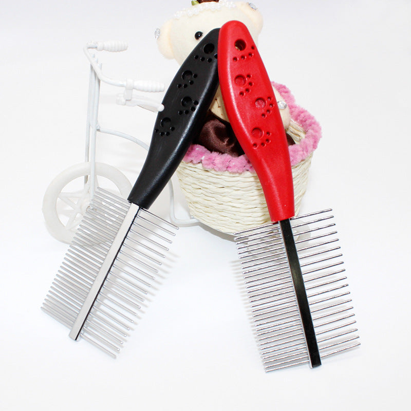 Pet deshedding brush designed to remove loose fur and improve coat health