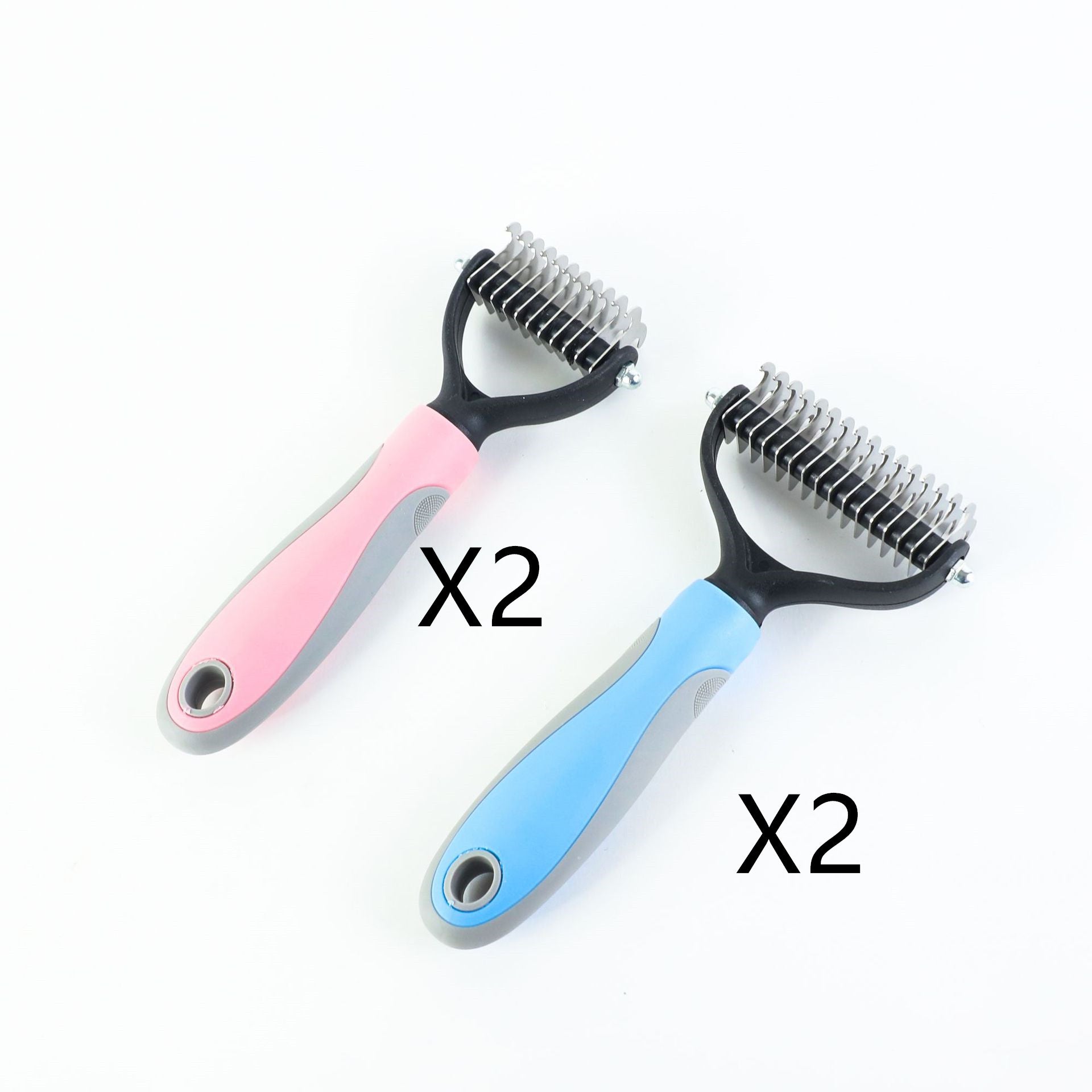 Stainless Double-sided Pet Brush Hair Removal Comb
