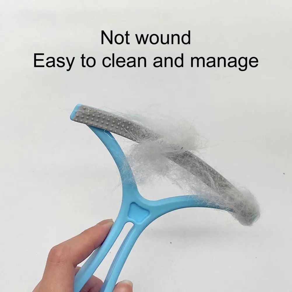 Double-Sided Pet Hair Removal Lint Remover Head Wool Coat Cat  Remove Manual Comb Home Supplies