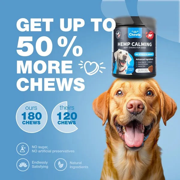 Hemp Calming Chews For Dogs