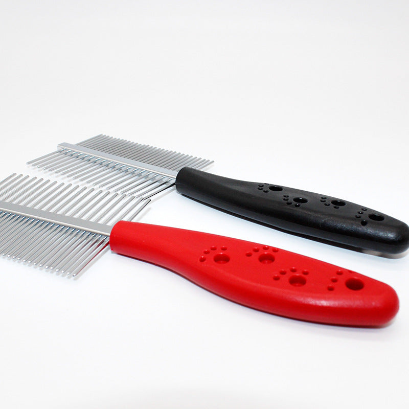 All in one pet grooming kit including comb brush and nail care tools for home use