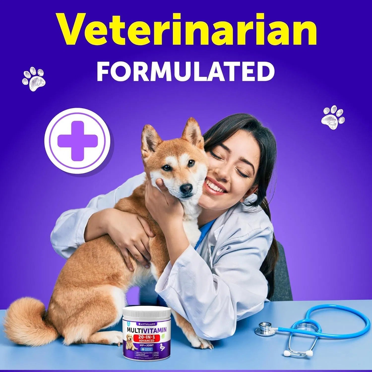Dog Multivitamin Chewable With Glucosamine
