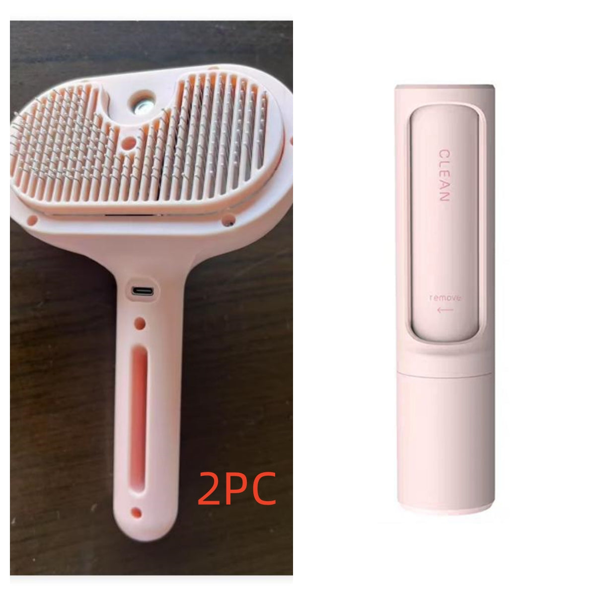 Pet Comb Self Cleaning Pets Hair Remover Brush