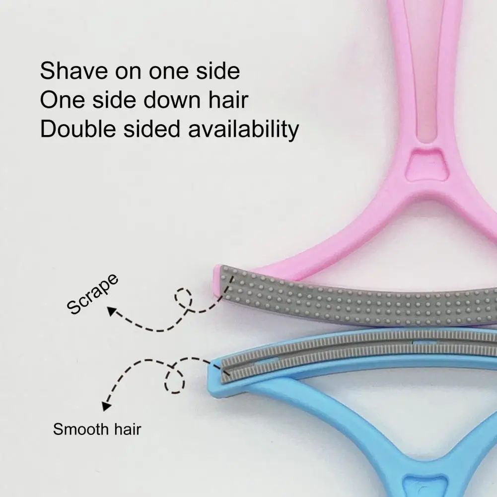 Double-Sided Pet Hair Removal Lint Remover Head Wool Coat Cat  Remove Manual Comb Home Supplies