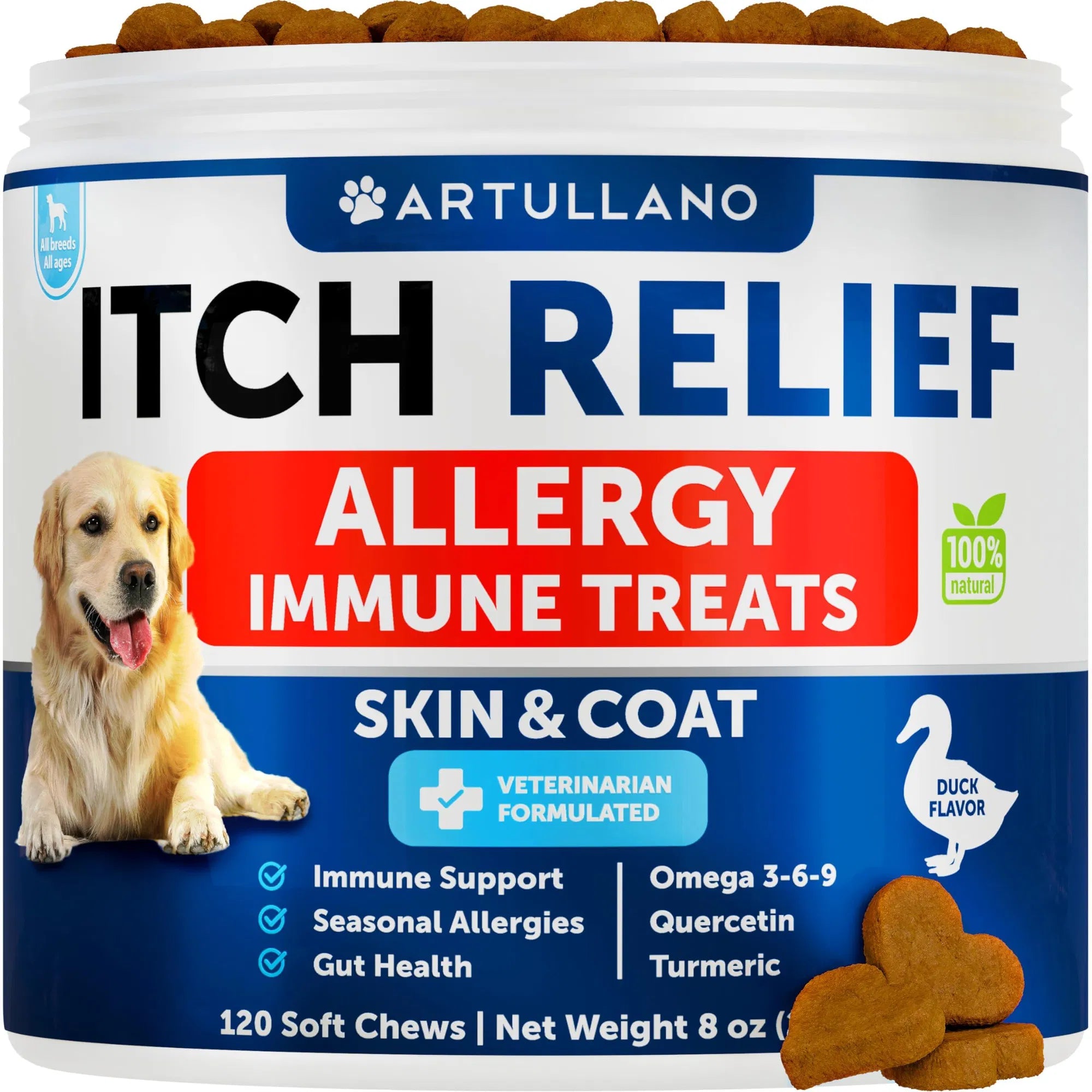 Dog Allergy Relief Chews Itching Skin Relief For Dogs
