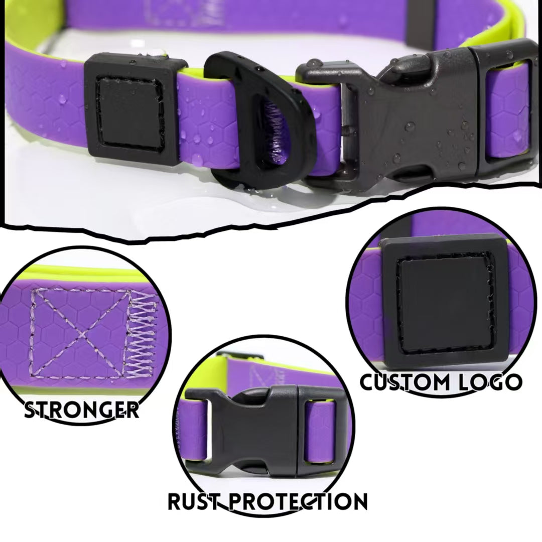 Honeycomb Embossed Dual-Color Pet Leash - furryfams.com