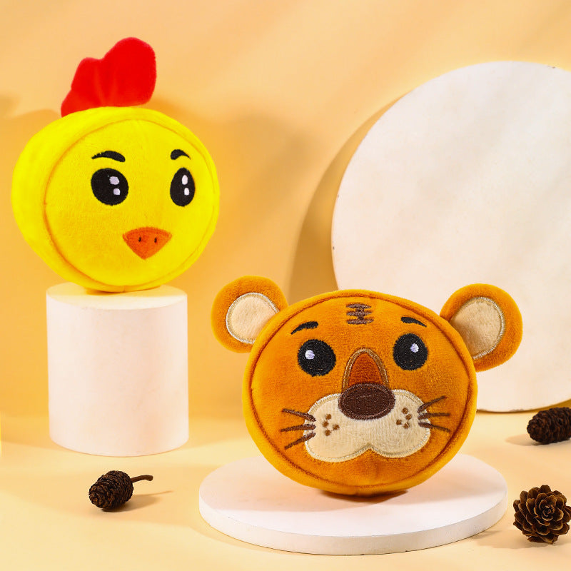 Pet Vocal Teething Plush Toys