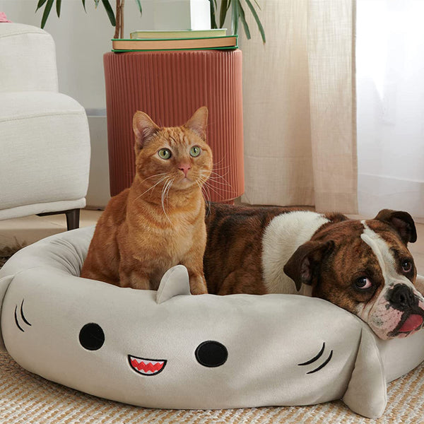 Super soft plush pet bed pad for dogs and cats with cozy all season comfort